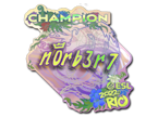 n0rb3r7 (Holo, Champion) | Rio 2022 image